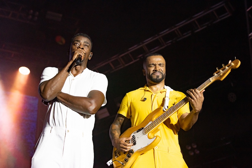 Show 'Irmãos', com Alexandre Pires e Seu Jorge. Foto: Juliana Dias