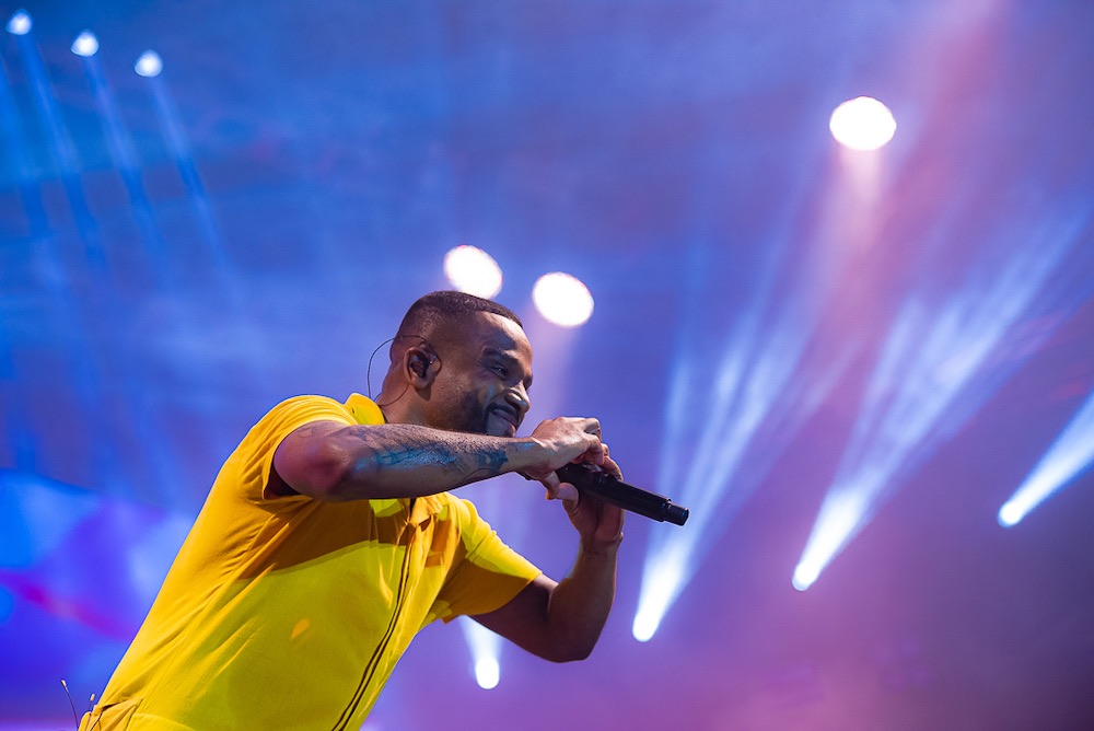 Show 'Irmãos', com Alexandre Pires e Seu Jorge. Foto: Juliana Dias