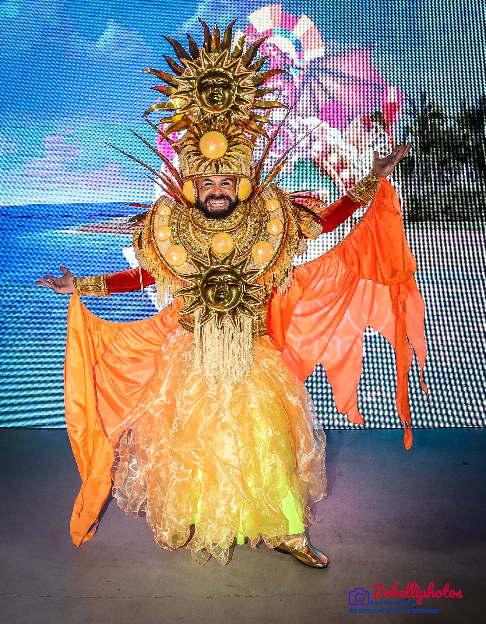 Fantasia da Dragões da Real para o Carnaval 2023. Foto: João Belli