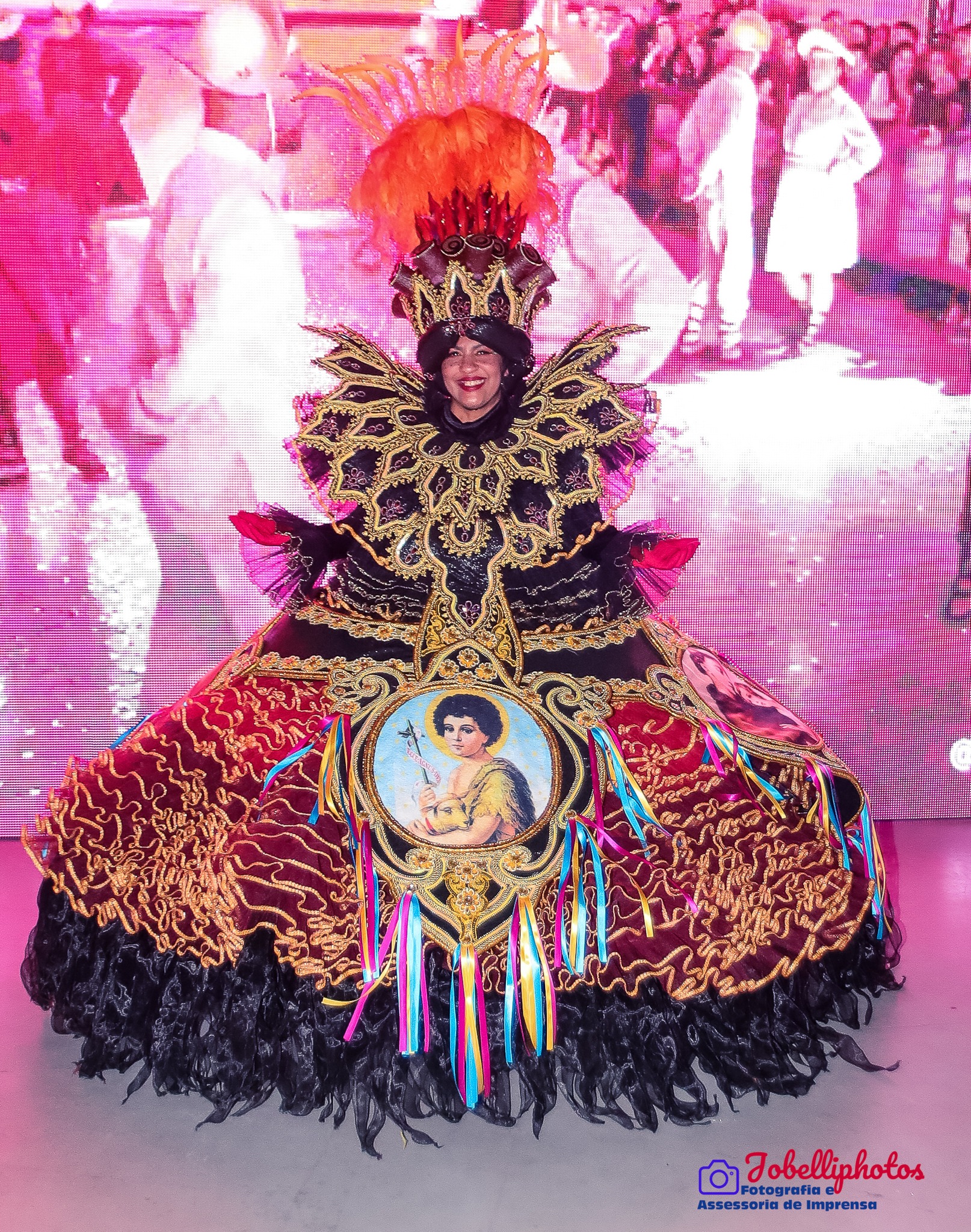 Fantasia da Dragões da Real para o Carnaval 2023. Foto: João Belli