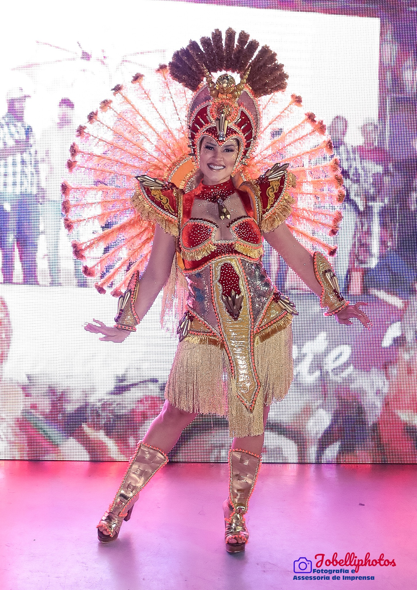 Fantasia da Dragões da Real para o Carnaval 2023. Foto: João Belli