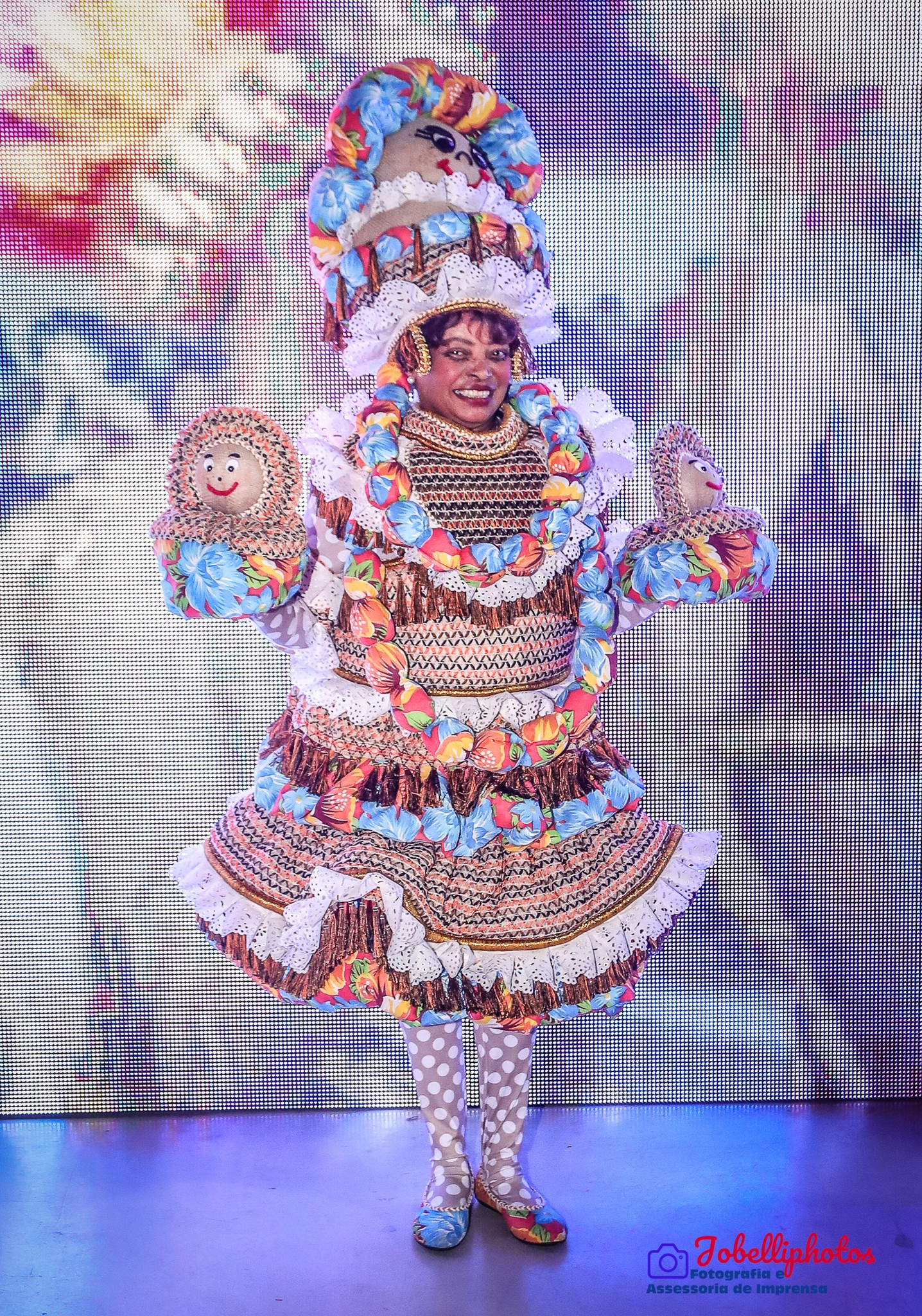 Fantasia da Dragões da Real para o Carnaval 2023. Foto: João Belli