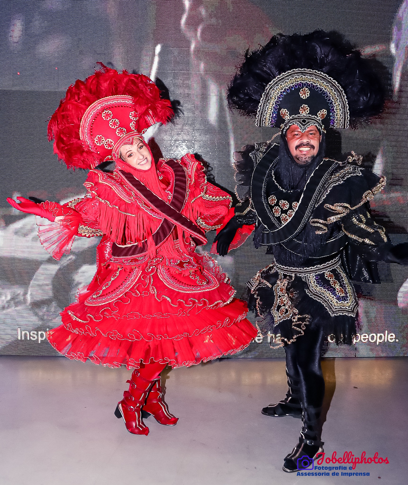 Fantasia da Dragões da Real para o Carnaval 2023. Foto: João Belli