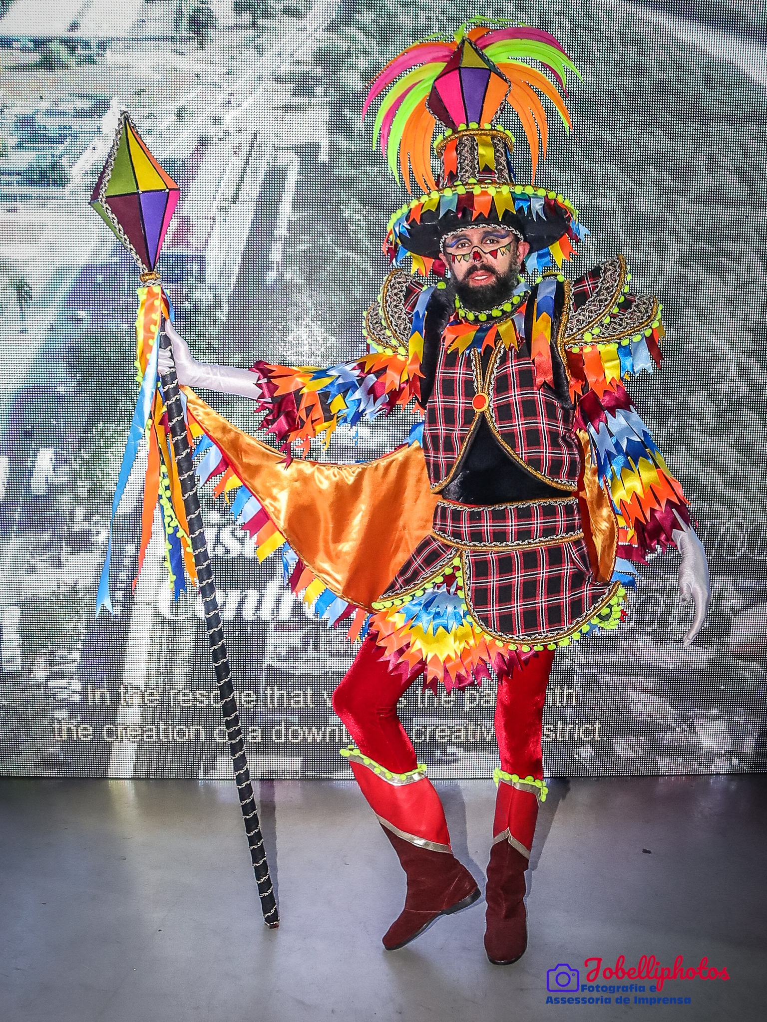 Fantasia da Dragões da Real para o Carnaval 2023. Foto: João Belli