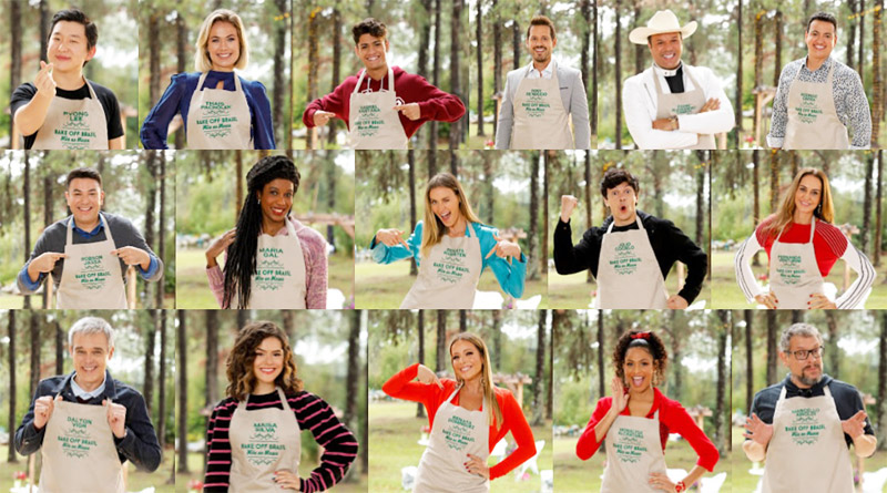 Conheça o time de estrelas do ‘Bake Off Brasil – Celebridades’, reality do SBT