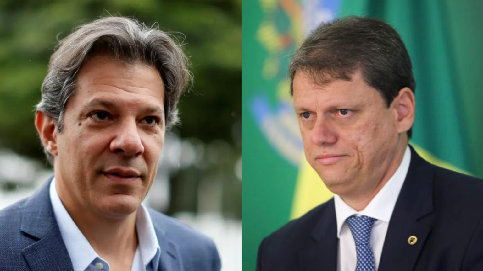 Em mesma pergunta no Flow, Haddad detalha resposta e Tarcísio diz não ter a mínima ideia; assista