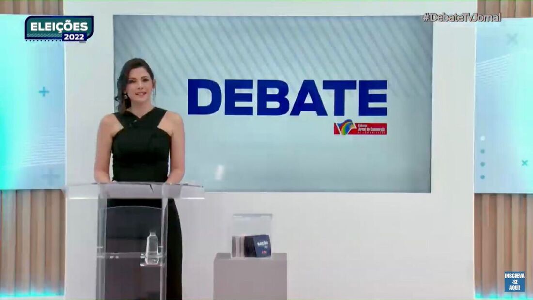 Debate em TV é interrompido após desmaio de mediadora, barulho e correria