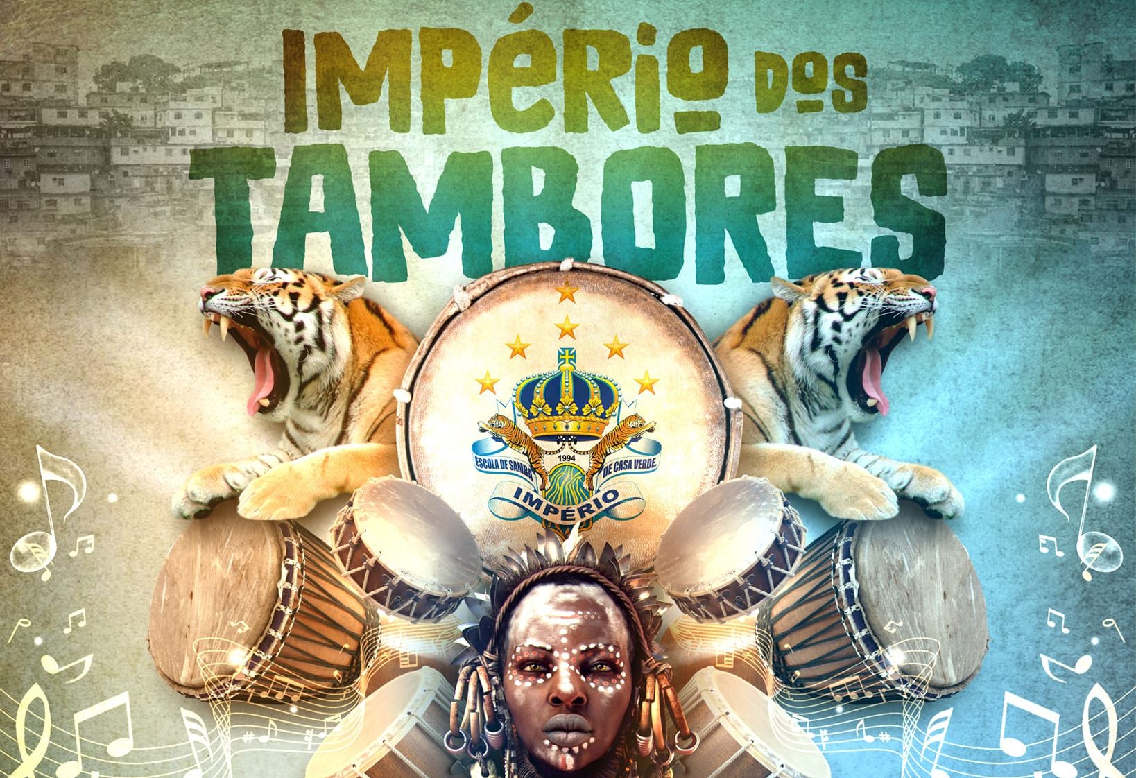 Império de Casa Verde revela enredo 2023: ‘Império dos Tambores – Um Brasil Afromusical’