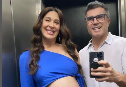 Grávida aos 55 anos, Claudia Raia comenta ultrassom do filho: ‘Milagre’