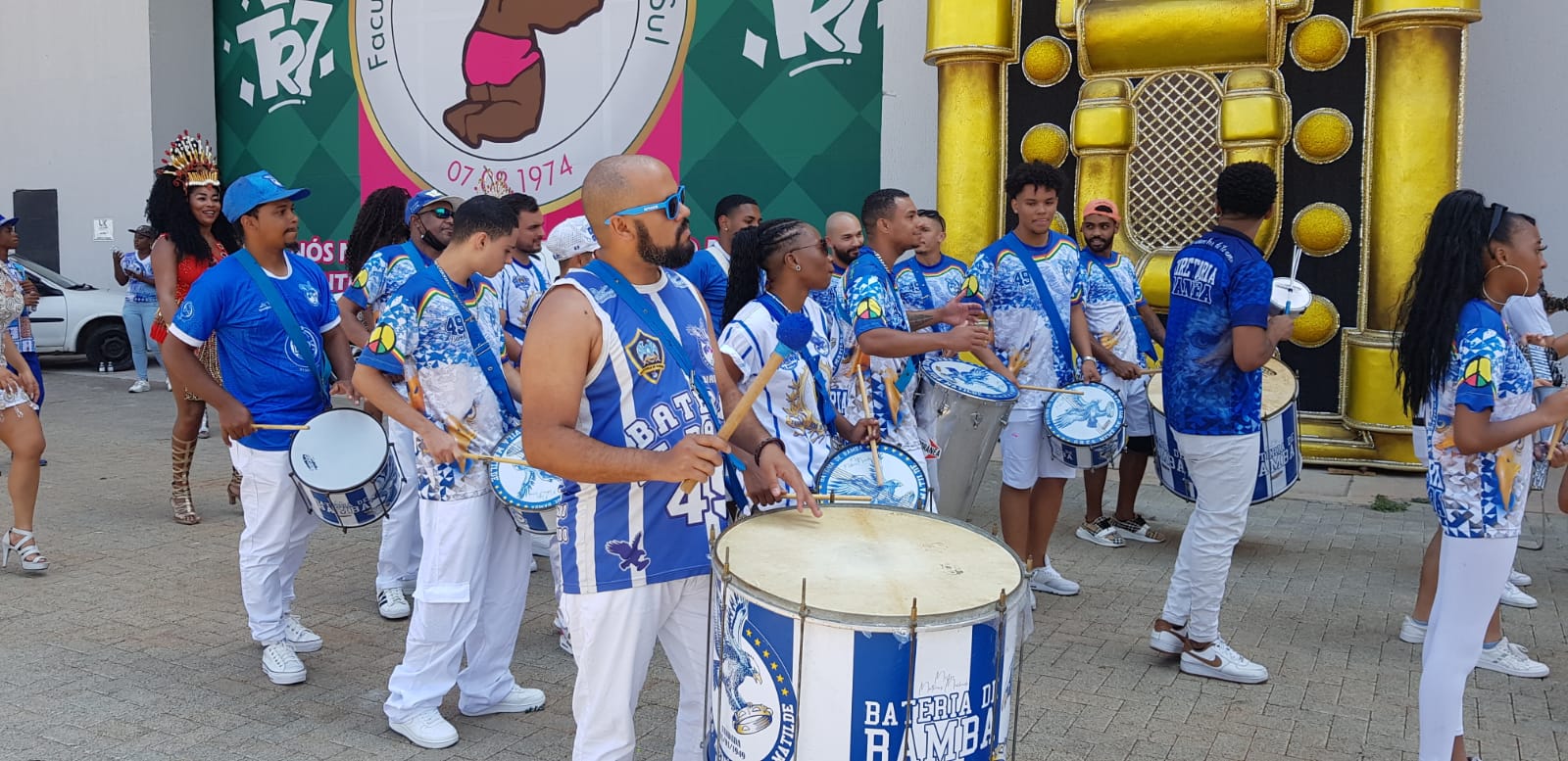 Nenê de Vila Matilde na Fábrica do Samba. Foto: Guilherme Queiroz/SRzd