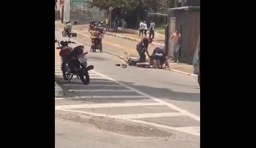 Barbárie: homem fura bloqueio e é espancado por bolsonaristas em SP; imagens fortes