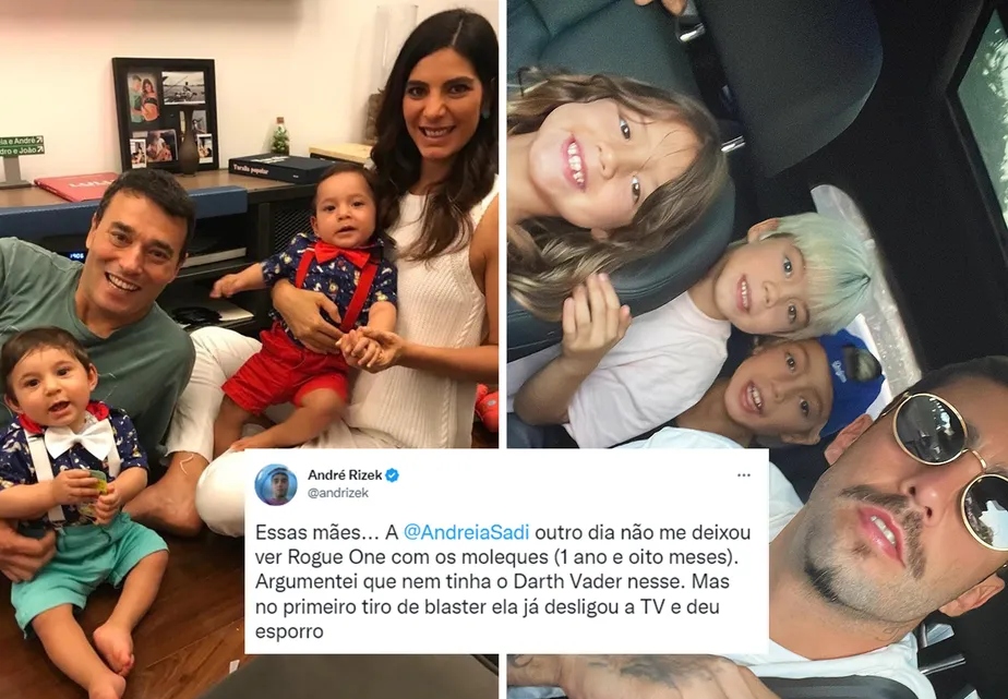 André Rizek comenta briga entre Piovani e Scooby e expõe esporro de Andréia Sadi