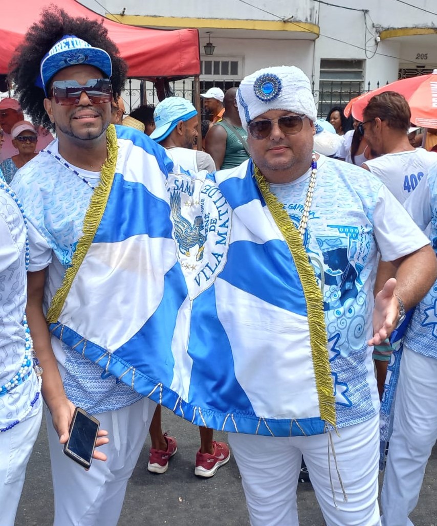 Representantes da Nenê de Vila Matilde na Bahia. Foto: Divulgação