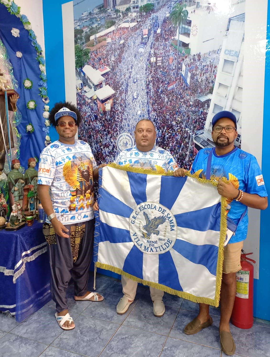 Representantes da Nenê de Vila Matilde na Bahia. Foto: Divulgação