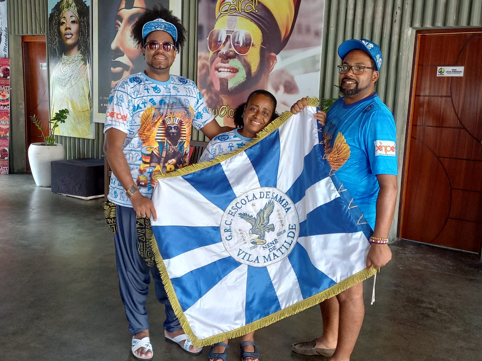 Representantes da Nenê de Vila Matilde na Bahia. Foto: Divulgação