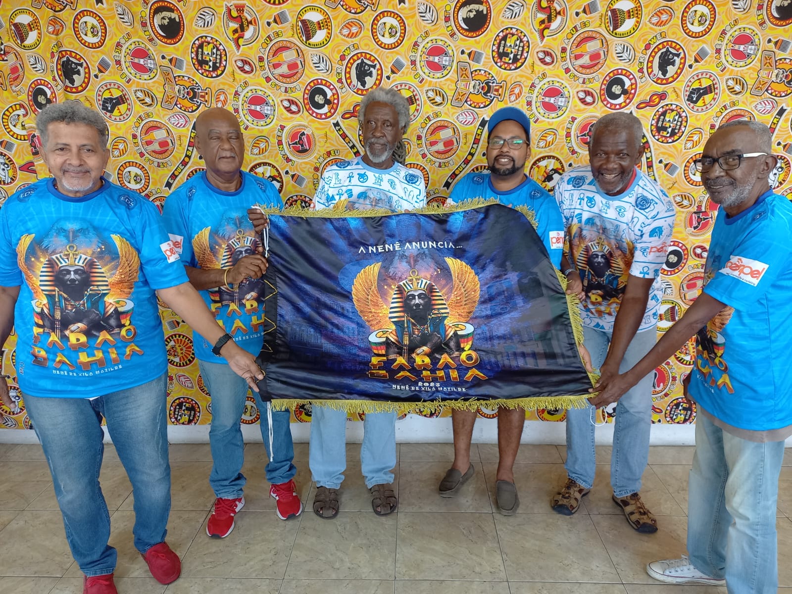 Representantes da Nenê de Vila Matilde na Bahia. Foto: Divulgação