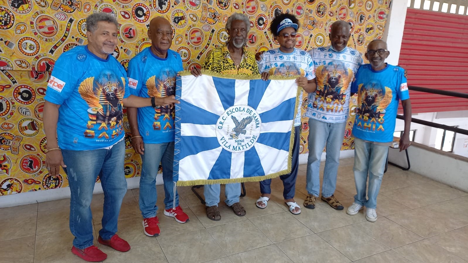 Representantes da Nenê de Vila Matilde na Bahia. Foto: Divulgação