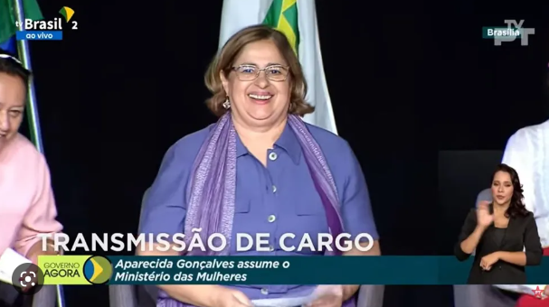 Cida Gonçalves anuncia secretárias nacionais do Ministério das Mulheres