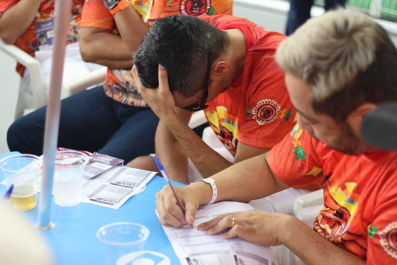 Apuração do Carnaval 2023. Foto: Kaique Zurk/SRzd