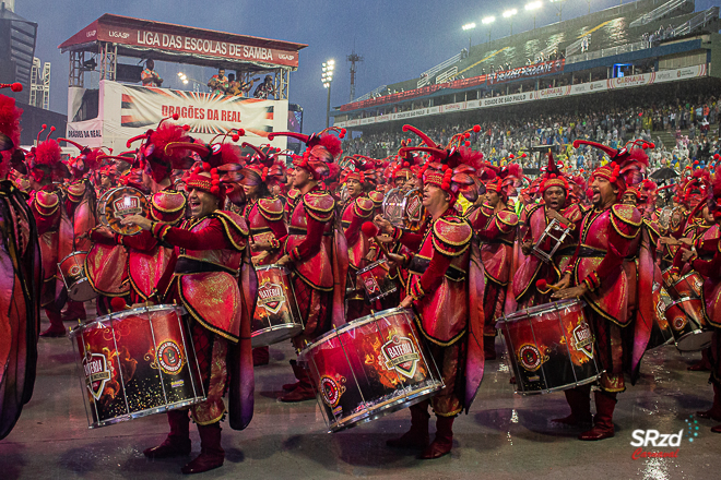 Desfile 2023 da Dragões da Real. Foto: Arthur Giglioli/SRzd