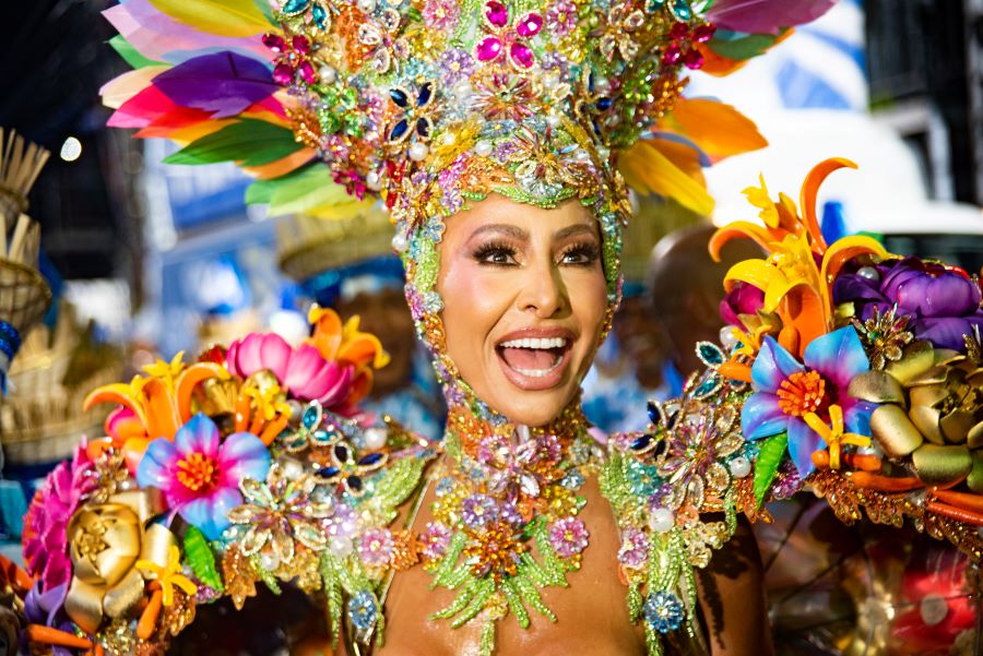 Unidos de Vila Isabel no Desfile das Campeãs 2023. Foto: Leandro Milton/SRzd