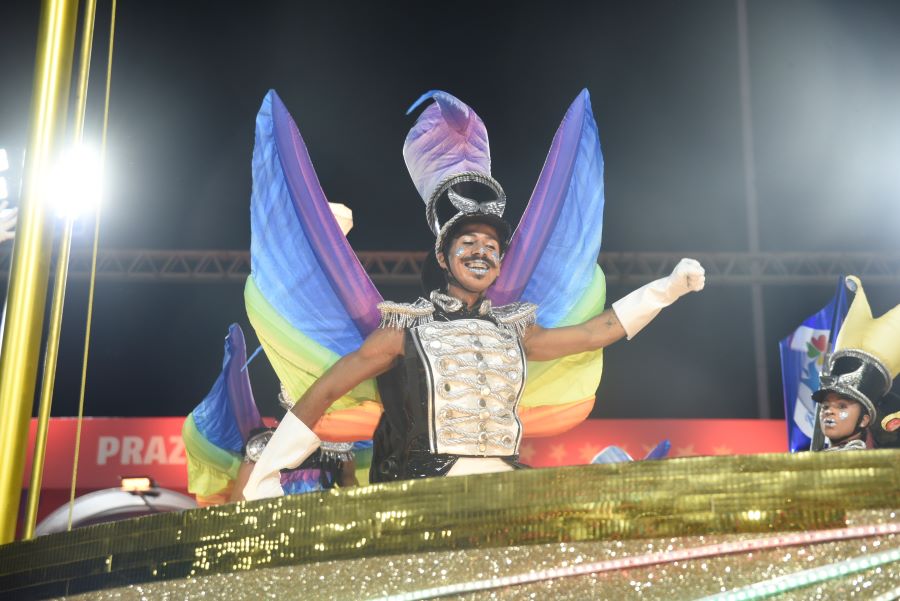 Beija-Flor no Desfile das Campeãs 2023. Foto: Leandro Milton/SRzd