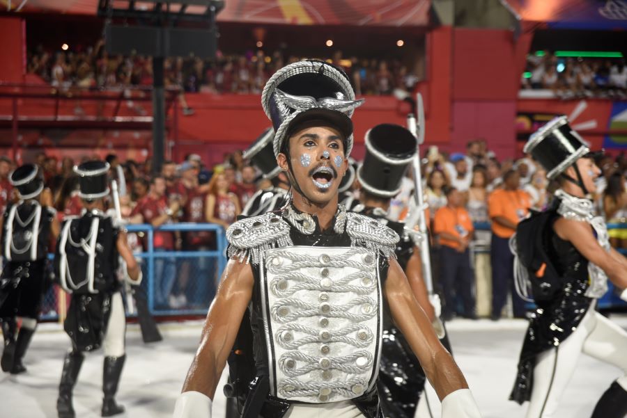 Beija-Flor no Desfile das Campeãs 2023. Foto: Leandro Milton/SRzd