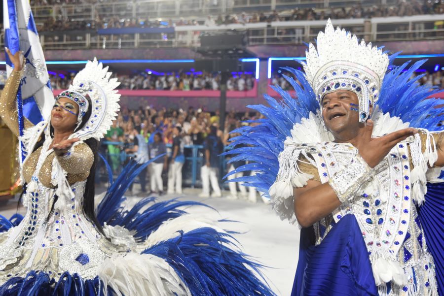 Beija-Flor no Desfile das Campeãs 2023. Foto: Leandro Milton/SRzd