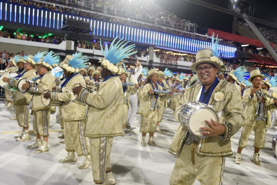 Beija-Flor no Desfile das Campeãs 2023. Foto: Leandro Milton/SRzd