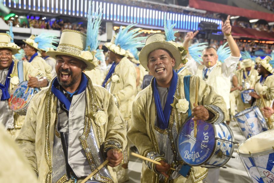 Beija-Flor no Desfile das Campeãs 2023. Foto: Leandro Milton/SRzd