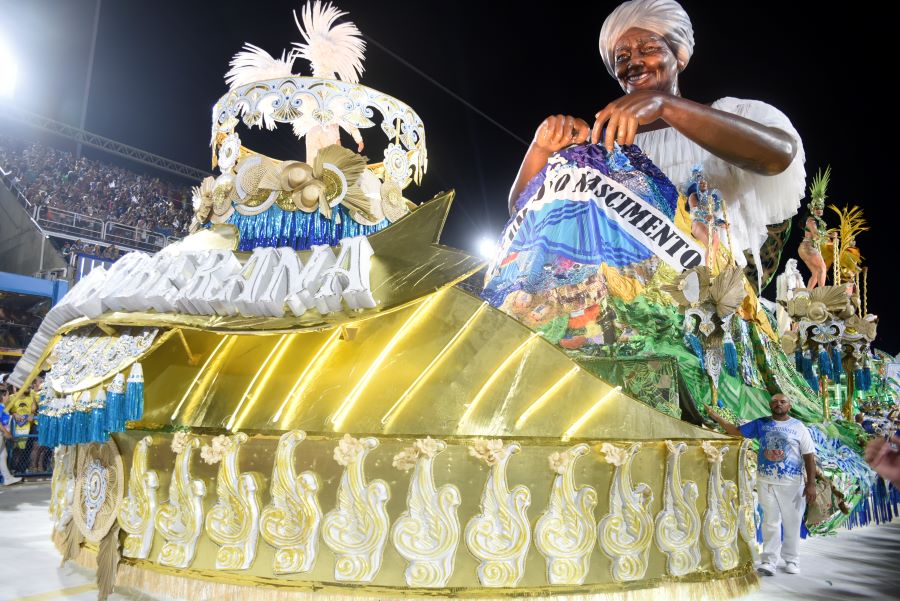 Beija-Flor no Desfile das Campeãs 2023. Foto: Leandro Milton/SRzd