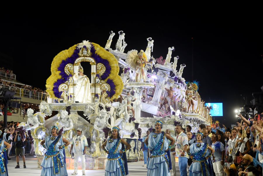 Unidos de Vila Isabel no Desfile das Campeãs 2023. Foto: Leandro Milton/SRzd