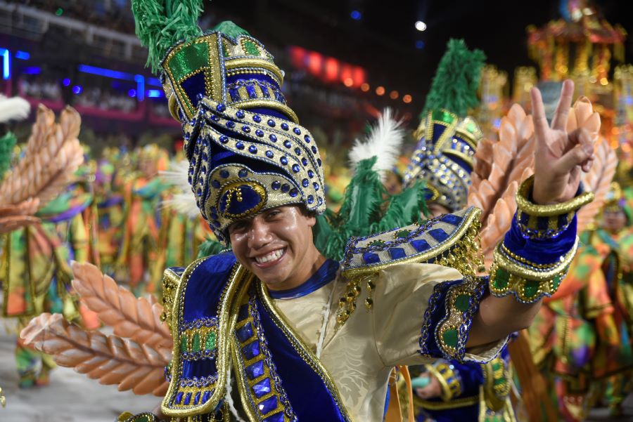 Unidos de Vila Isabel no Desfile das Campeãs 2023. Foto: Leandro Milton/SRzd