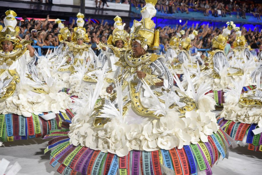 Unidos de Vila Isabel no Desfile das Campeãs 2023. Foto: Leandro Milton/SRzd