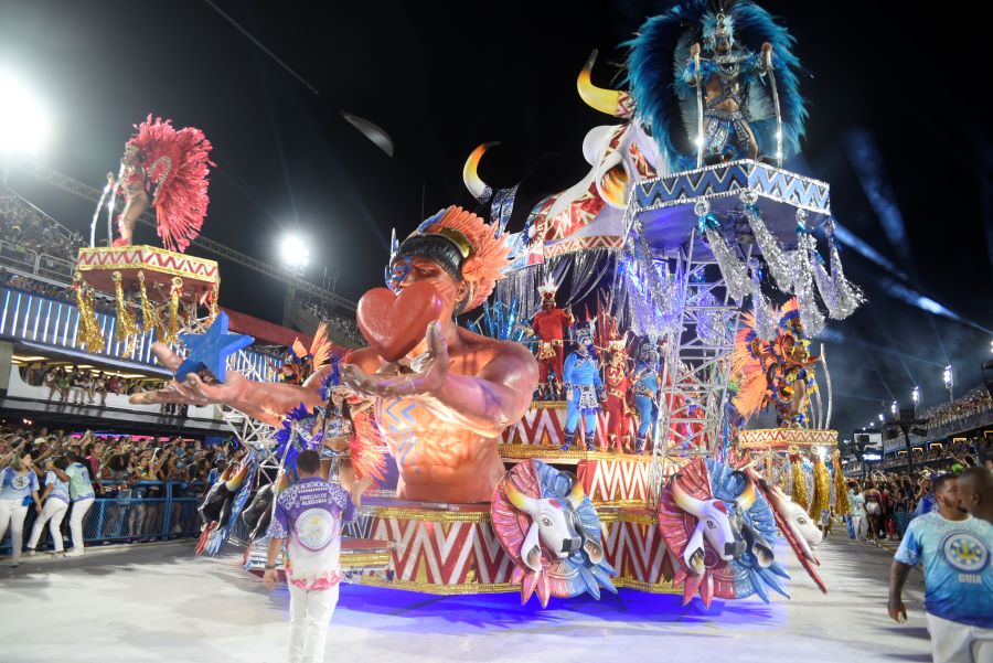 Unidos de Vila Isabel no Desfile das Campeãs 2023. Foto: Leandro Milton/SRzd