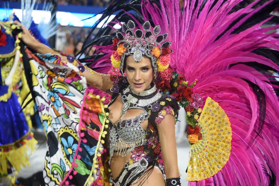 Unidos de Vila Isabel no Desfile das Campeãs 2023. Foto: Leandro Milton/SRzd