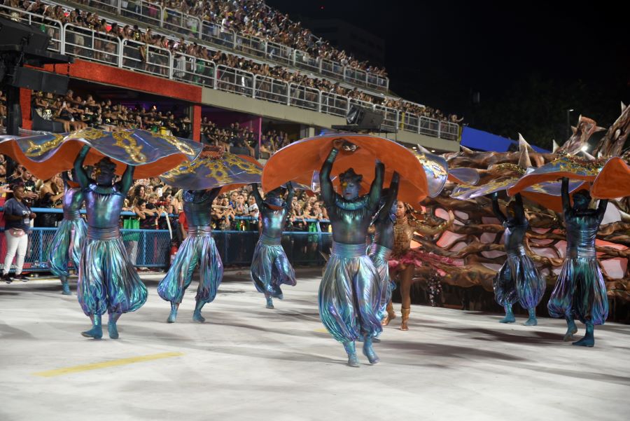 Unidos do Viradouro no Desfile das Campeãs 2023. Foto: Leandro Milton/SRzd