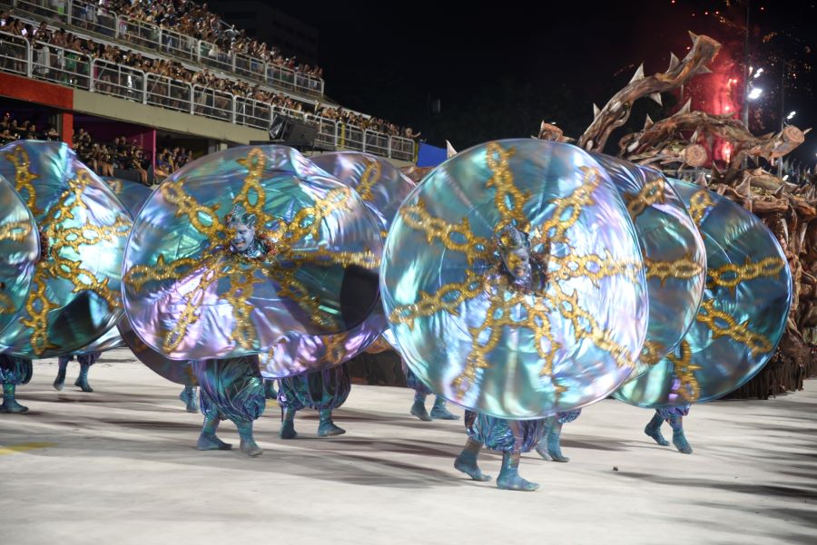 Unidos do Viradouro no Desfile das Campeãs 2023. Foto: Leandro Milton/SRzd