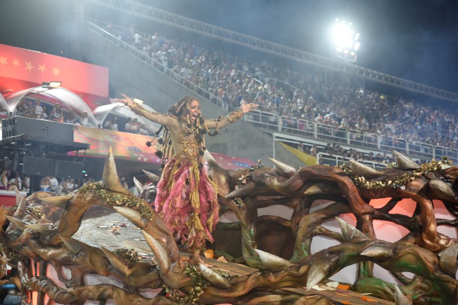 Unidos do Viradouro no Desfile das Campeãs 2023. Foto: Leandro Milton/SRzd