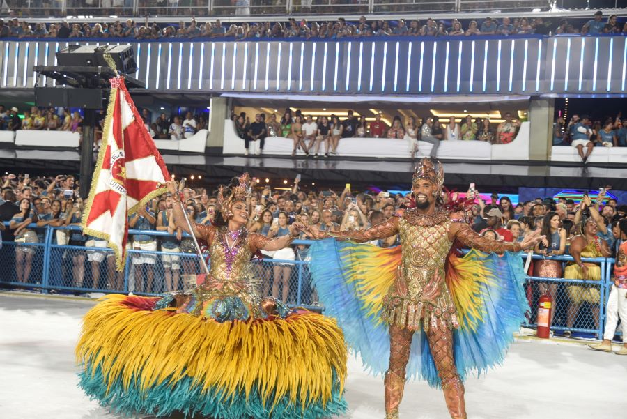 Unidos do Viradouro no Desfile das Campeãs 2023. Foto: Leandro Milton/SRzd