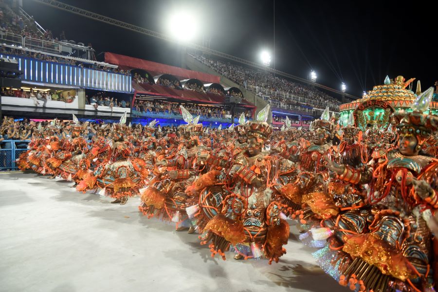 Unidos do Viradouro no Desfile das Campeãs 2023. Foto: Leandro Milton/SRzd