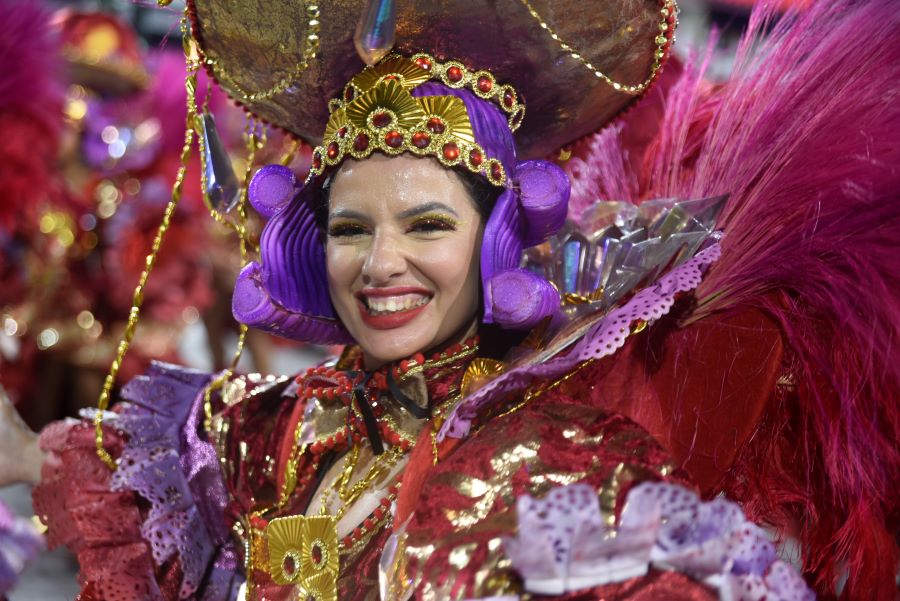 Unidos do Viradouro no Desfile das Campeãs 2023. Foto: Leandro Milton