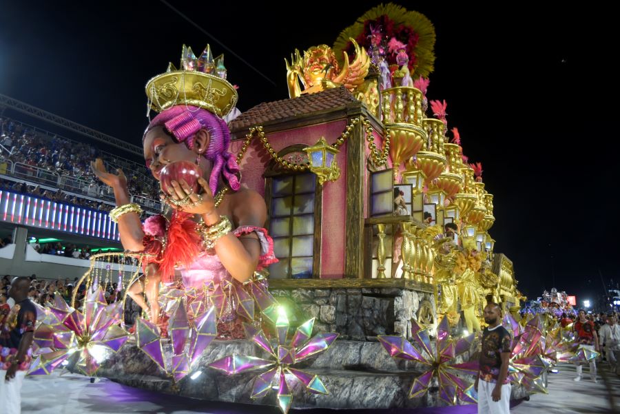 Unidos do Viradouro no Desfile das Campeãs 2023. Foto: Leandro Milton