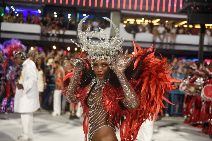 Unidos do Viradouro no Desfile das Campeãs 2023. Foto: Leandro Milton