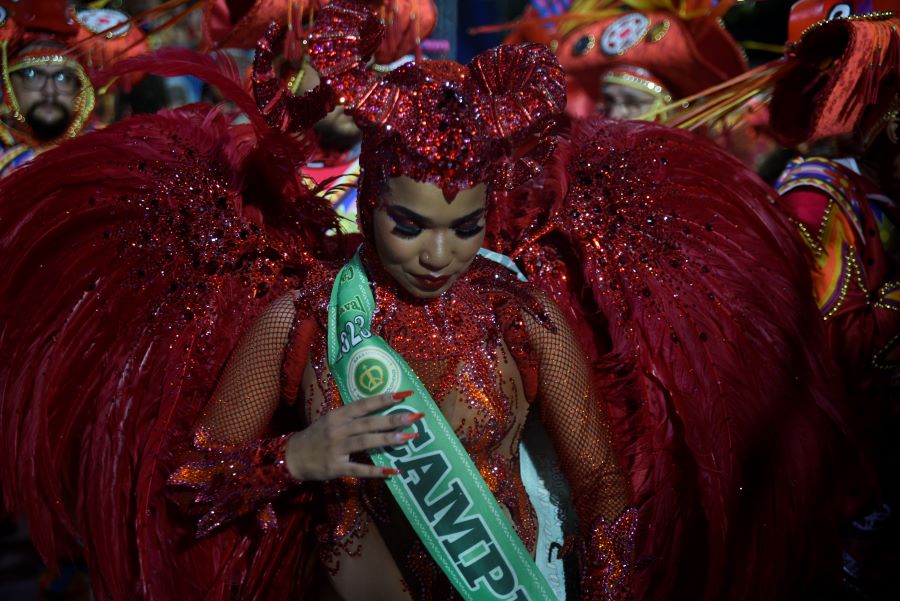 Imperatriz Leopoldinense no Desfile das Campeãs 2023. Foto: Leandro Milton/SRzd