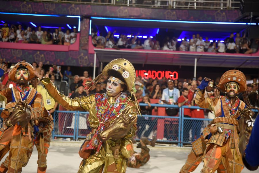 Imperatriz Leopoldinense no Desfile das Campeãs 2023. Foto: Leandro Milton/SRzd