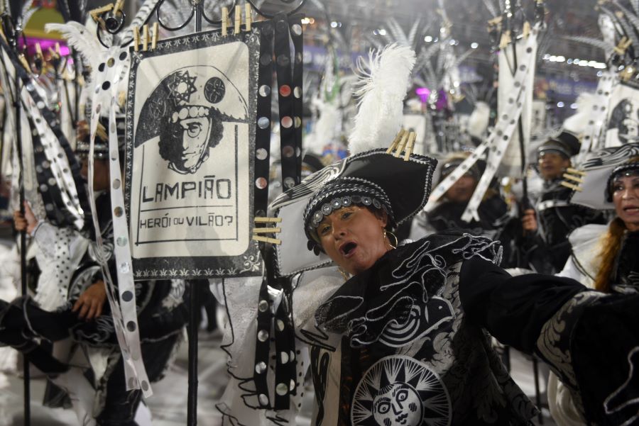 Imperatriz Leopoldinense no Desfile das Campeãs 2023. Foto: Leandro Milton/SRzd