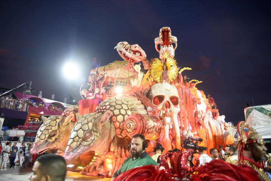 Imperatriz Leopoldinense no Desfile das Campeãs 2023. Foto: Leandro Milton/SRzd