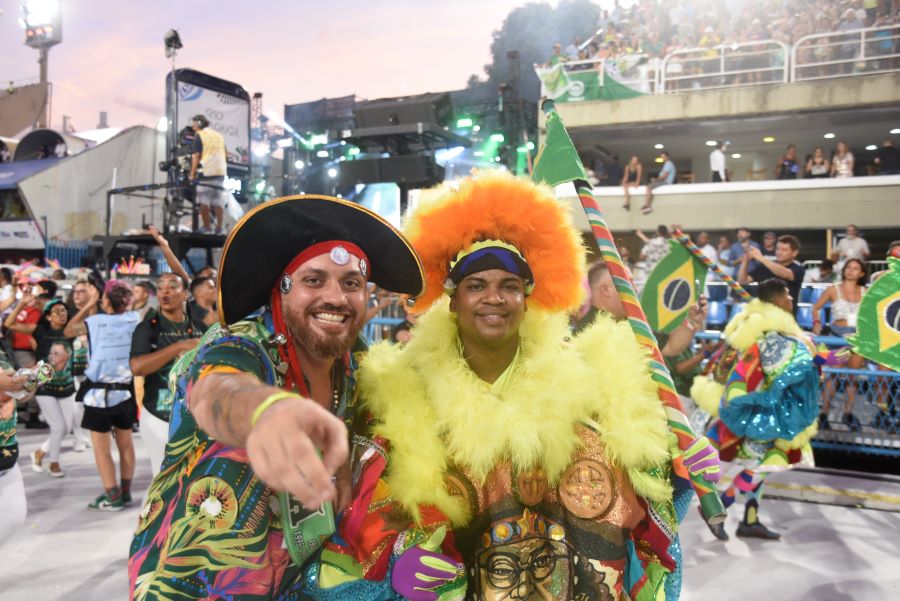 Imperatriz Leopoldinense no Desfile das Campeãs 2023. Foto: Leandro Milton/SRzd