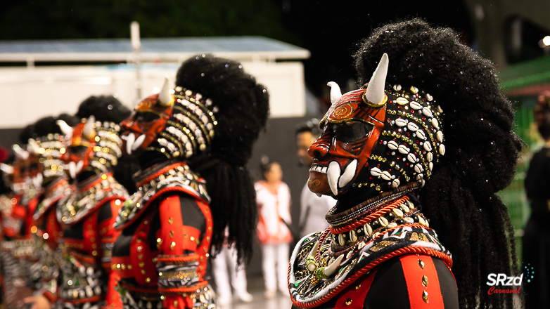 Desfile 2023 da Mocidade Alegre. Foto: Cesar R. Santos/SRzd